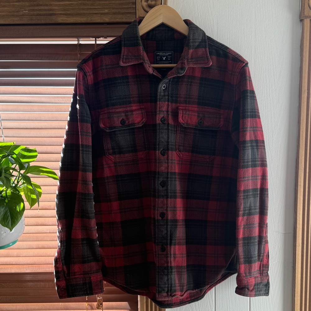 AE Outfitters heavy Flannel shirt